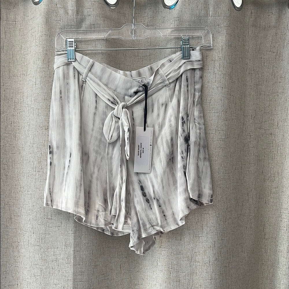 Tie-Dye Gray Women's Shorts